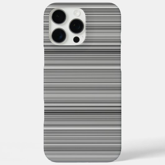 Coques Case-Mate iPhone Jolies rayures grises (Verso)