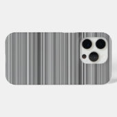 Coques Case-Mate iPhone Jolies rayures grises (Verso (horizontal))