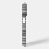 Coques Case-Mate iPhone Jolies rayures grises (Verso / Droite)