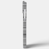 Coques Case-Mate iPhone Jolies rayures grises (Verso / Gauche)