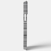Coques Case-Mate iPhone Jolies rayures grises (Verso / Droite)