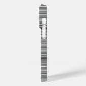 Coques Case-Mate iPhone Jolies rayures grises (Verso / Gauche)