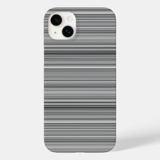 Coques Case-Mate iPhone Jolies rayures grises (Verso)