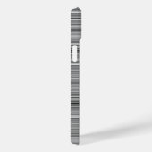 Coques Case-Mate iPhone Jolies rayures grises (Verso / Droite)