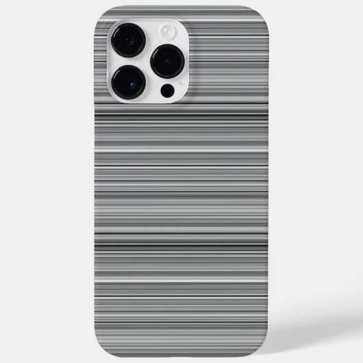 Coques Case-Mate iPhone Jolies rayures grises (Verso)