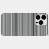Coques Case-Mate iPhone Jolies rayures grises (Verso (horizontal))