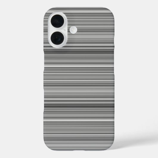 Coques Case-Mate iPhone Jolies rayures grises (Verso)