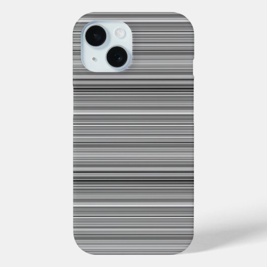 Coques Case-Mate iPhone Jolies rayures grises (Verso)