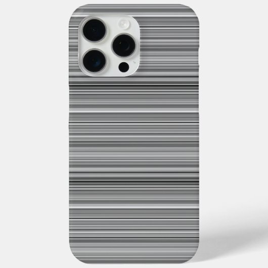 Coques Case-Mate iPhone Jolies rayures grises (Verso)