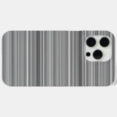 Coques Case-Mate iPhone Jolies rayures grises (Verso (horizontal))