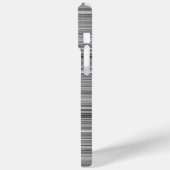 Coques Case-Mate iPhone Jolies rayures grises (Verso / Gauche)