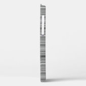 Coques Case-Mate iPhone Jolies rayures grises (Verso / Gauche)
