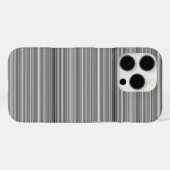 Coques Case-Mate iPhone Jolies rayures grises (Verso (horizontal))