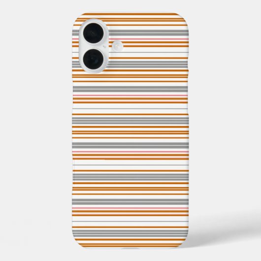 Coques Case-Mate iPhone Jolies rayures grises marron (Verso)