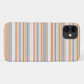 Coques Case-Mate iPhone Jolies rayures grises marron (Dos (Horizontal))