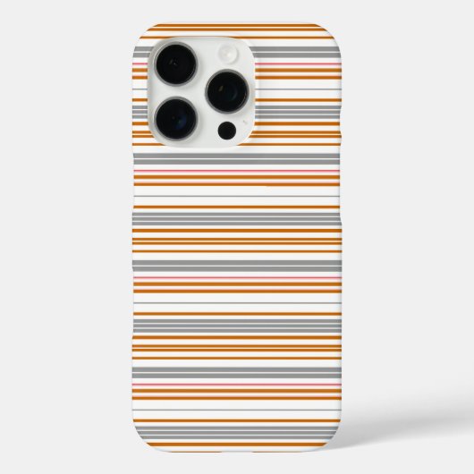 Coques Case-Mate iPhone Jolies rayures grises marron (Verso)
