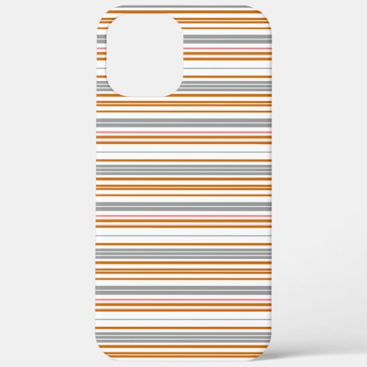 Coques Case-Mate iPhone Jolies rayures grises marron (Verso)
