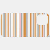 Coques Case-Mate iPhone Jolies rayures grises marron (Verso / Droite)
