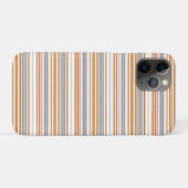 Coques Case-Mate iPhone Jolies rayures grises marron (Dos (Horizontal))