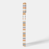 Coques Case-Mate iPhone Jolies rayures grises marron (Verso / Droite)