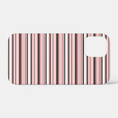 Coques Case-Mate iPhone Jolies rayures grises roses (Verso (horizontal))