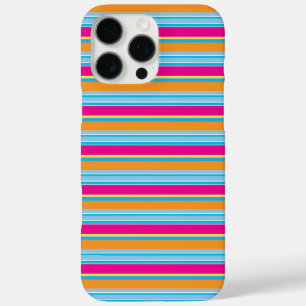 Coques iPhone 16 Pro Max Jolies rayures magiques colorées