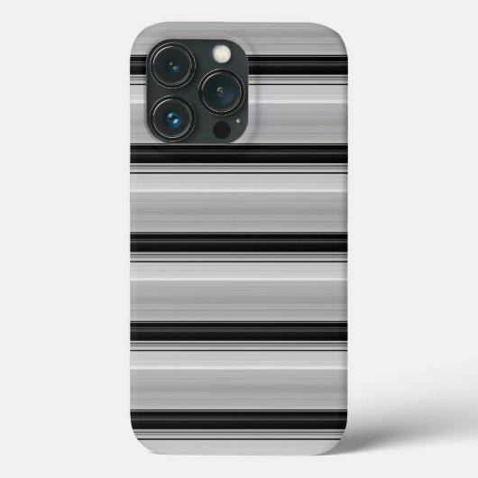 Coques Case-Mate iPhone Jolies rayures noir gris (Verso)