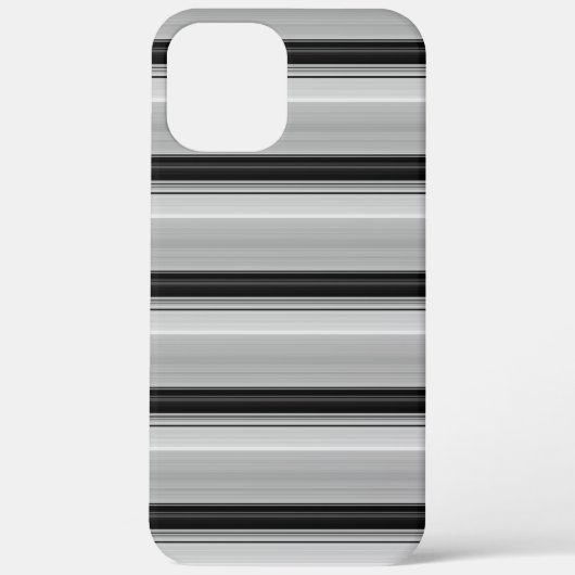 Coques Case-Mate iPhone Jolies rayures noir gris (Verso)