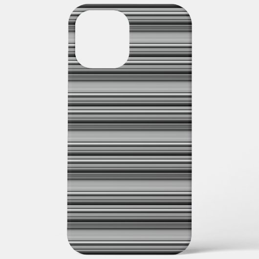 Coques Case-Mate iPhone Jolies rayures noir gris  (Verso)