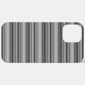 Coques Case-Mate iPhone Jolies rayures noir gris  (Verso / Droite)