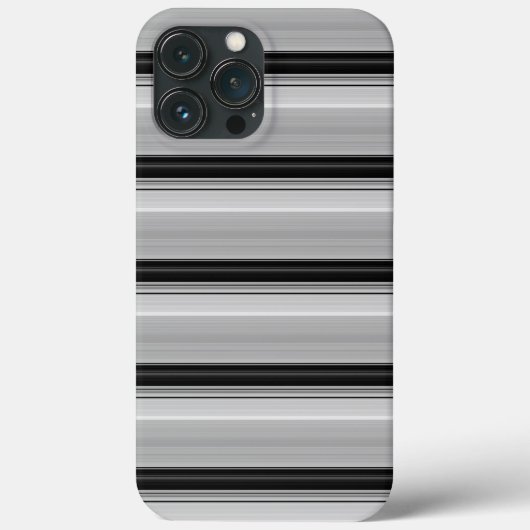 Coques Case-Mate iPhone Jolies rayures noir gris (Verso)