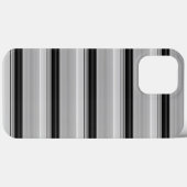 Coques Case-Mate iPhone Jolies rayures noir gris (Verso (horizontal))