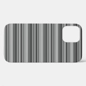 Coques Case-Mate iPhone Jolies rayures noir gris (Verso (horizontal))