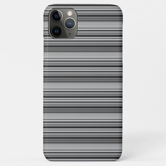 Coques Case-Mate iPhone Jolies rayures noir gris  (Dos)
