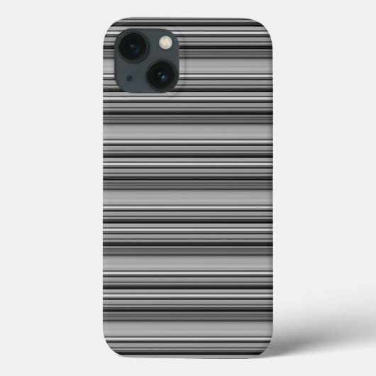 Coques Case-Mate iPhone Jolies rayures noir gris  (Verso)