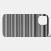 Coques Case-Mate iPhone Jolies rayures noir gris  (Verso (horizontal))