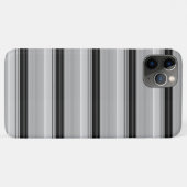 Coques Case-Mate iPhone Jolies rayures noir gris (Dos (Horizontal))