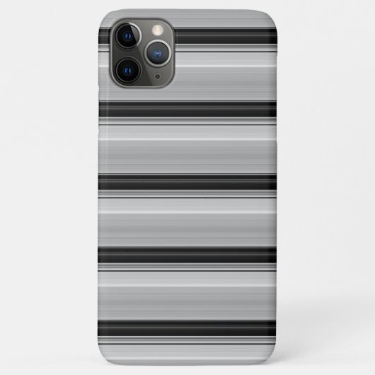 Coques Case-Mate iPhone Jolies rayures noir gris (Dos)