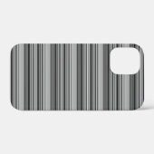 Coques Case-Mate iPhone Jolies rayures noir gris  (Verso (horizontal))