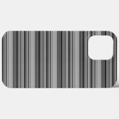 Coques Case-Mate iPhone Jolies rayures noir gris  (Verso (horizontal))