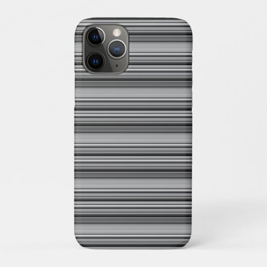 Coques Case-Mate iPhone Jolies rayures noir gris  (Dos)
