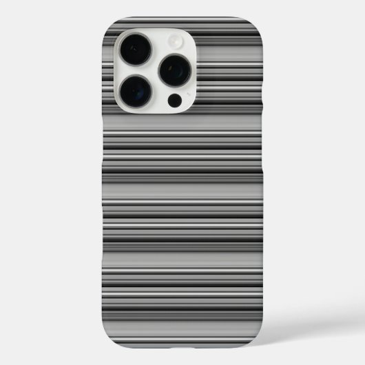 Coques Case-Mate iPhone Jolies rayures noir gris (Verso)