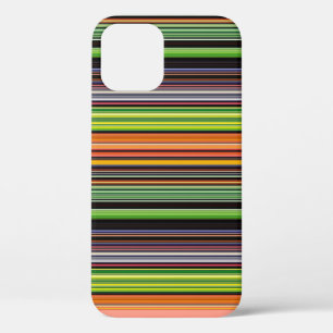 Case-Mate iPhone Case Jolies rayures noires colorées