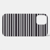 Coques Case-Mate iPhone Jolies rayures noires et blanches (Verso (horizontal))