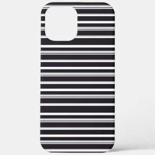 Case-Mate iPhone Case Jolies rayures noires et blanches