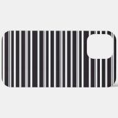 Coques Case-Mate iPhone Jolies rayures noires et blanches (Verso / Droite)