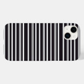 Coques Case-Mate iPhone Jolies rayures noires et blanches (Verso (horizontal))
