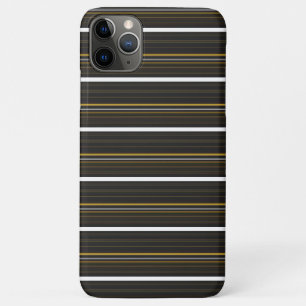 Case-Mate iPhone Case Jolies rayures noires jaunes
