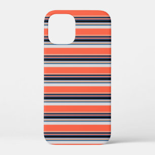 Case-Mate iPhone Case Jolies rayures orange bleu