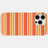 Coques Case-Mate iPhone Jolies rayures orange rouge (Verso (horizontal))